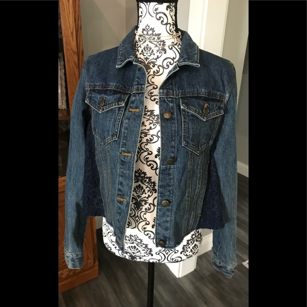 Free People Denim Jacket NWOT